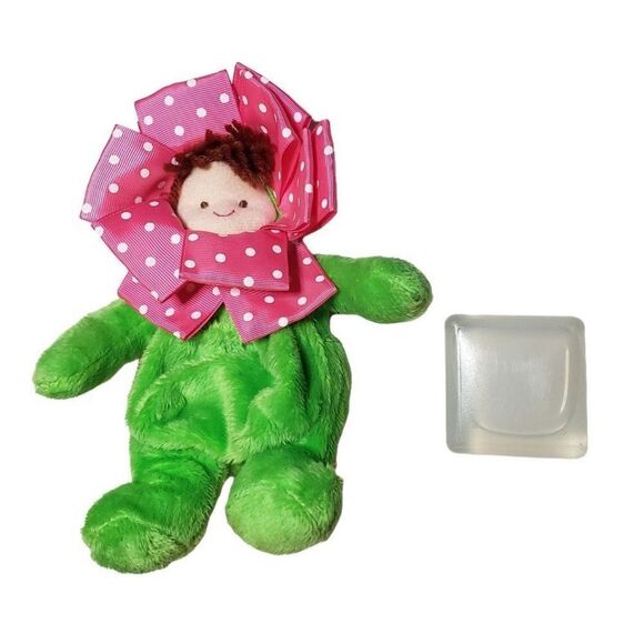 Little Sprout OOPSIE Ice Pack Baby Doll Pacifier Holder Mini Plush  NWOT - Picture 2 of 6